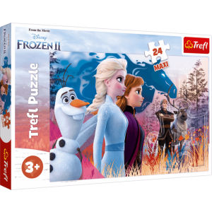 Puzzle Trefl Maxi 24el Frozen: Magiczna Wyprawa